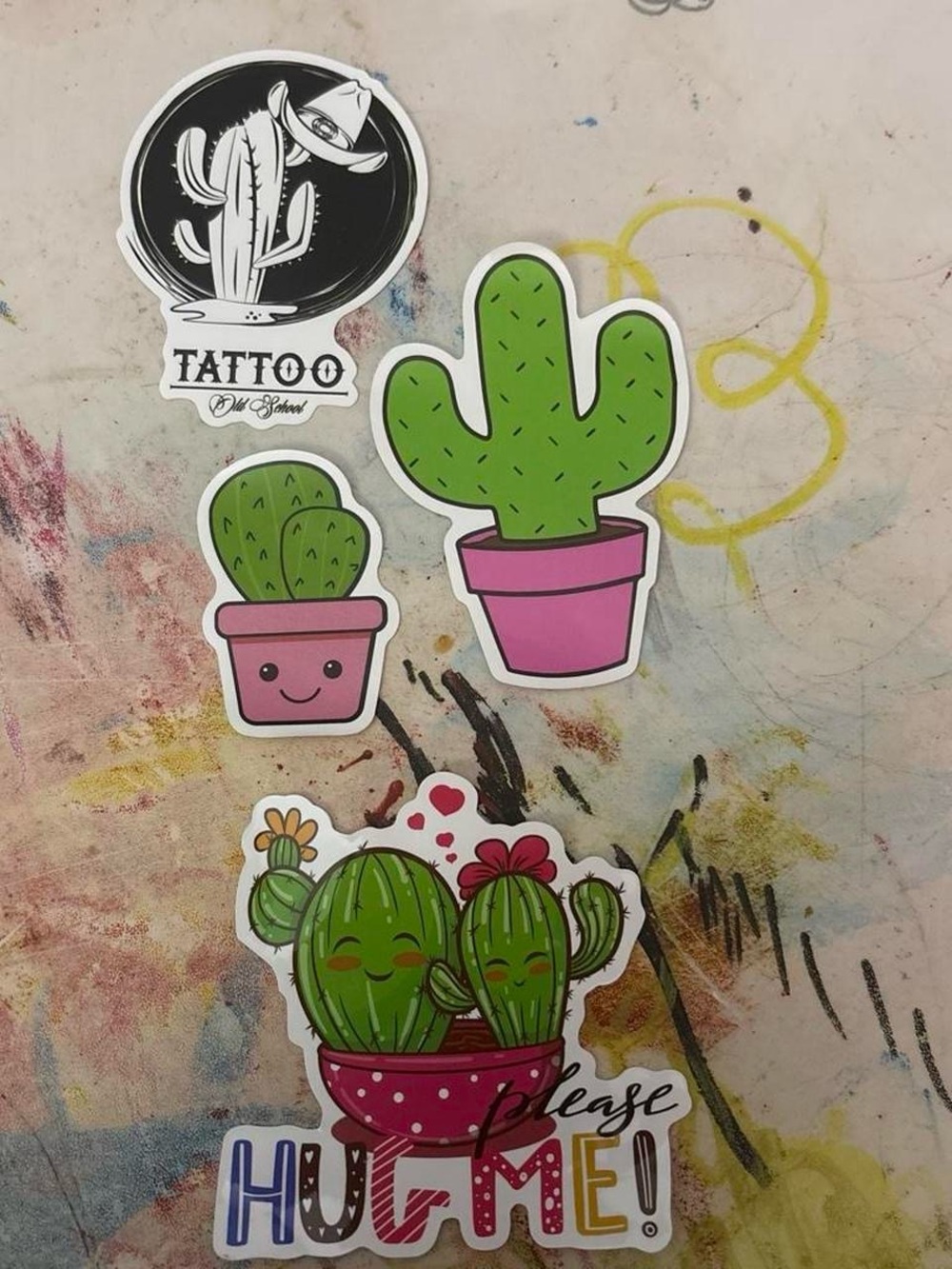 Cactus Sticker set
